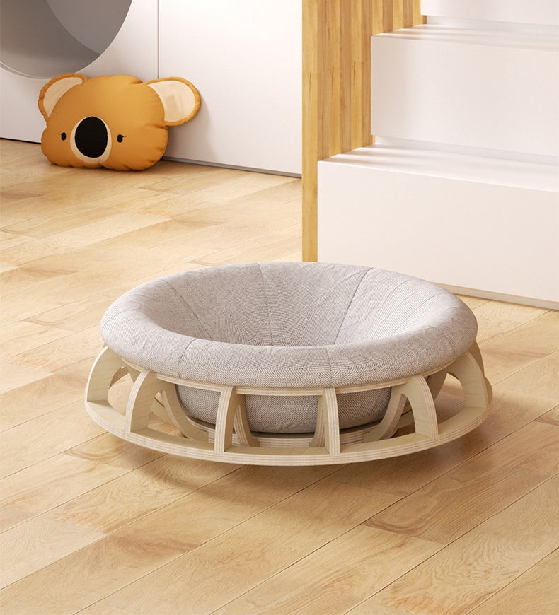 Gyro Round Cat Nest Bed