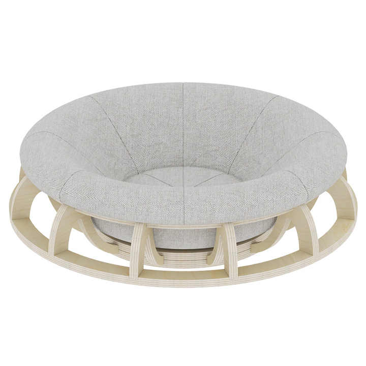 Gyro Round Cat Nest Bed