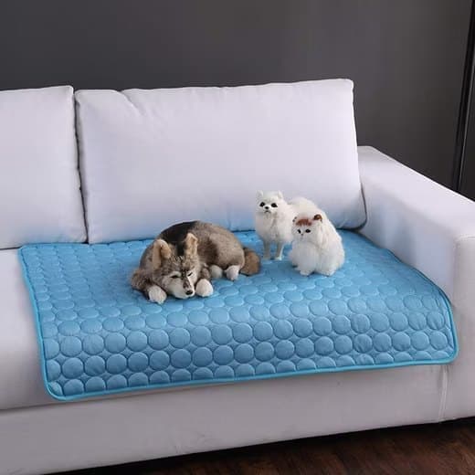 Cooling Mat for Dogs and Cats, 70x55cm, Breathable, Blue, Multiple Colors Available