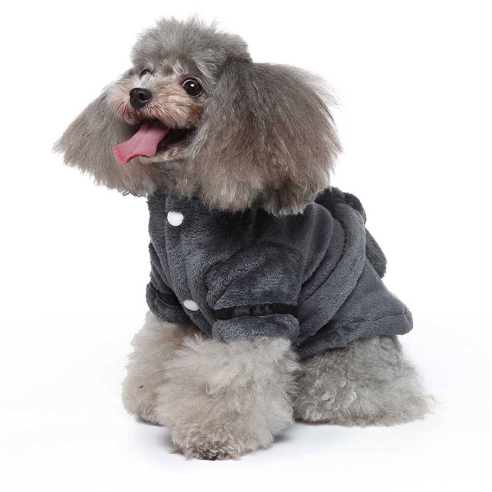 LGCASL Pet Bathrobes, Pajamas Clearance! Dog Cat Bathrobe Pet Clothes Hotel Bath Towel Pet Bathrobe Nightgown Pajamas (Army Green, L) XL Grey