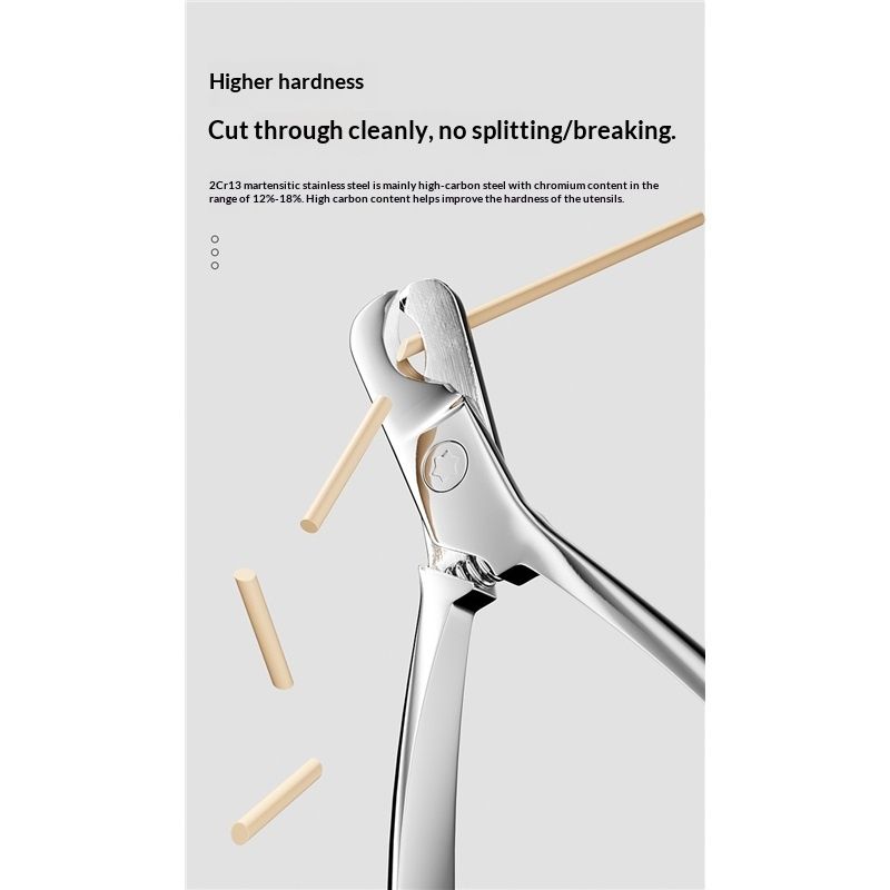 Dog Nail Clippers – Sharp, Durable, All Steel Material, Ergonomic Non-Slip Handle, Safe and Comfortable Trimming, Professional Pet Nail Trimmers for All Dogs Cats