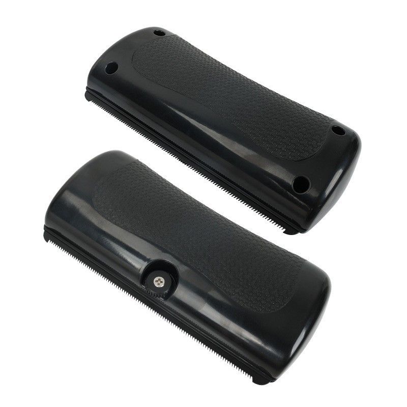 Tails Deshedding Brush Pet Hair Remover Comb for Shedding,Grooming Brush for Dogs and Cats,Pet Long and Short Hair Removal Tool (Black/2pcs)