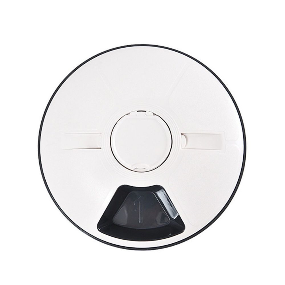 Automatic 6 Bowl Digital Timer-Controlled Pet Feeder - for Cats and Small Dogs, Wet or Dry Food Battery Operated, BPA-Free
