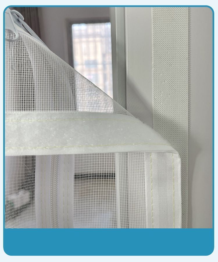 Pet Zipper Screen Door Black 95 x 220cm