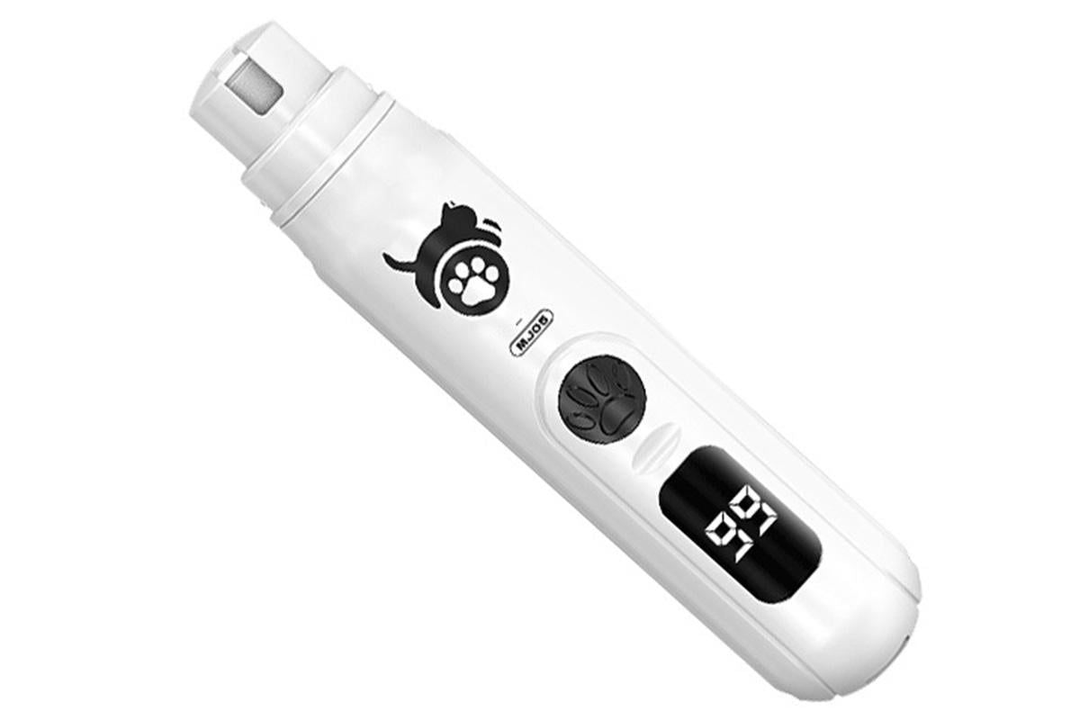 Pet Nail Grinder with LED Display Dog Nail Trimmers With 3 Speeds For Small Large Dogs And Cats