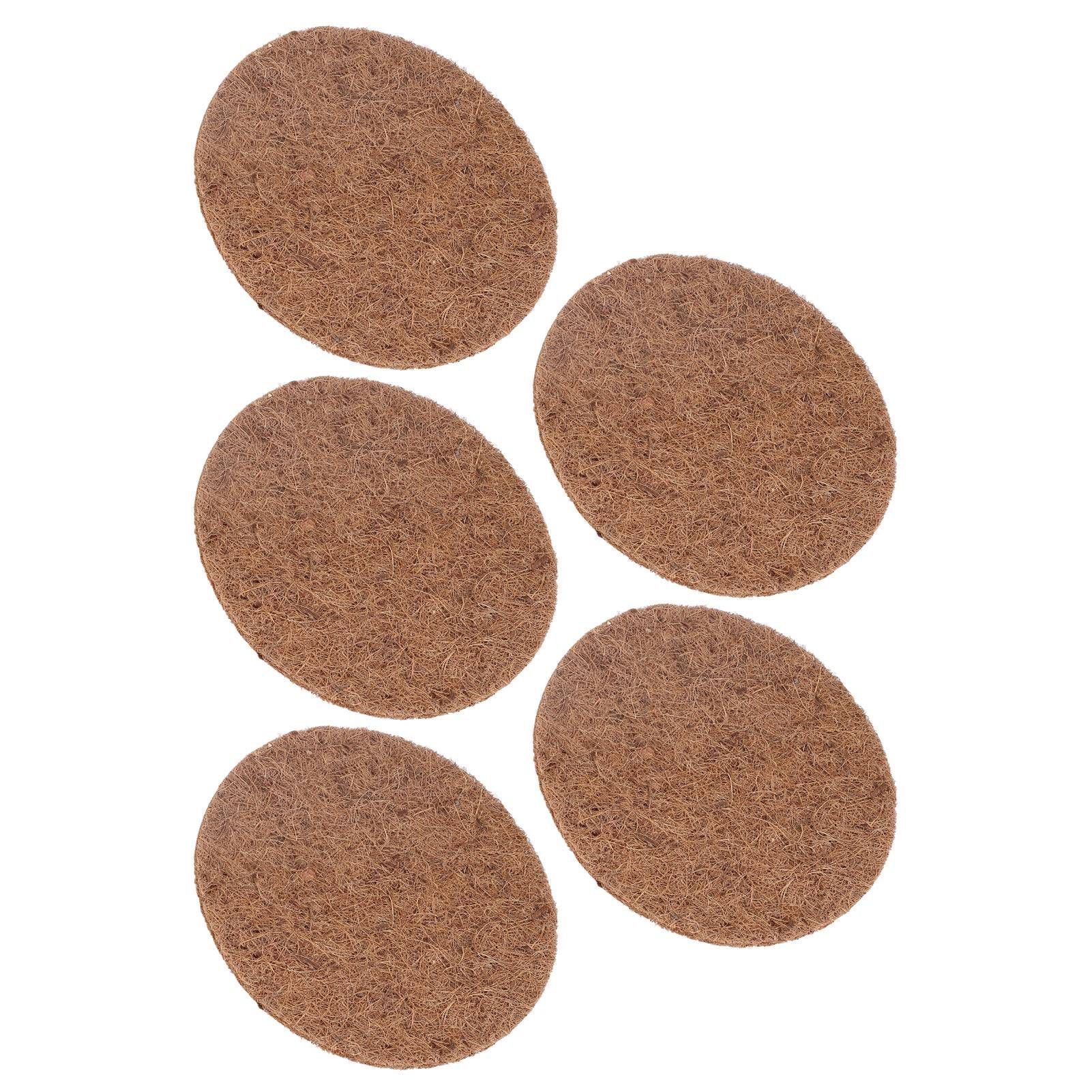 5pcs Bird Eggs Mat Reed Leaves Material Wear Resistance Soft Comfortable Bird Nesting Pads for Small Furry Pets