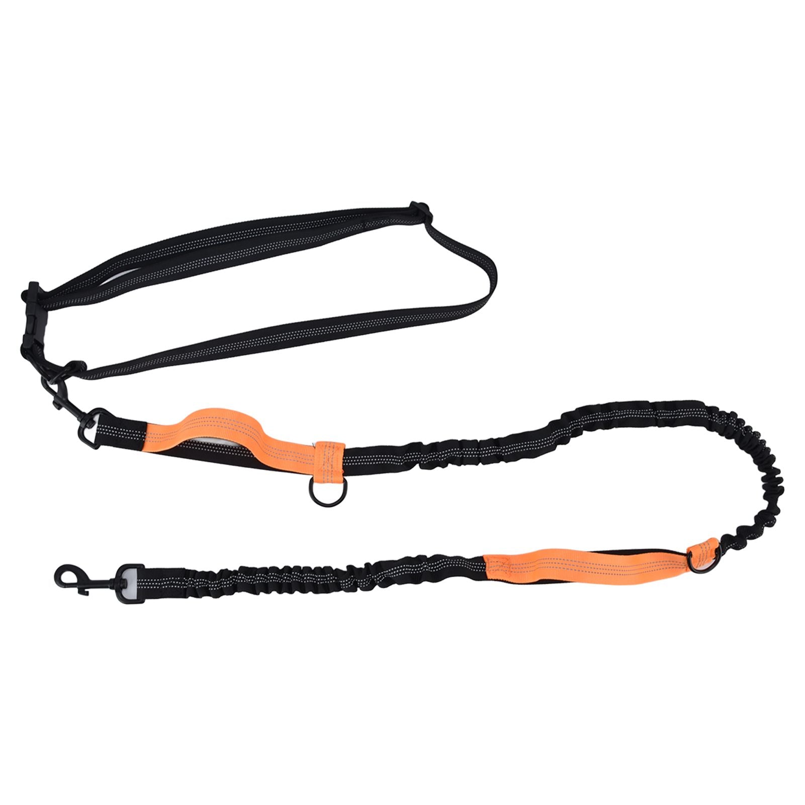 Pet Leash Reflective Retractable Portable Adjustable Dog Traction Rope for Pets Dogs Orange