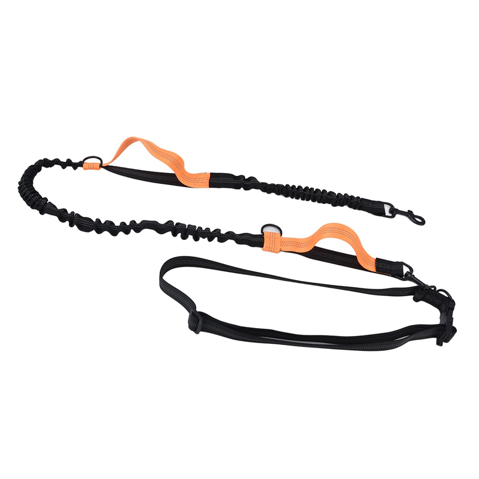 Pet Leash Reflective Retractable Portable Adjustable Dog Traction Rope for Pets Dogs Orange