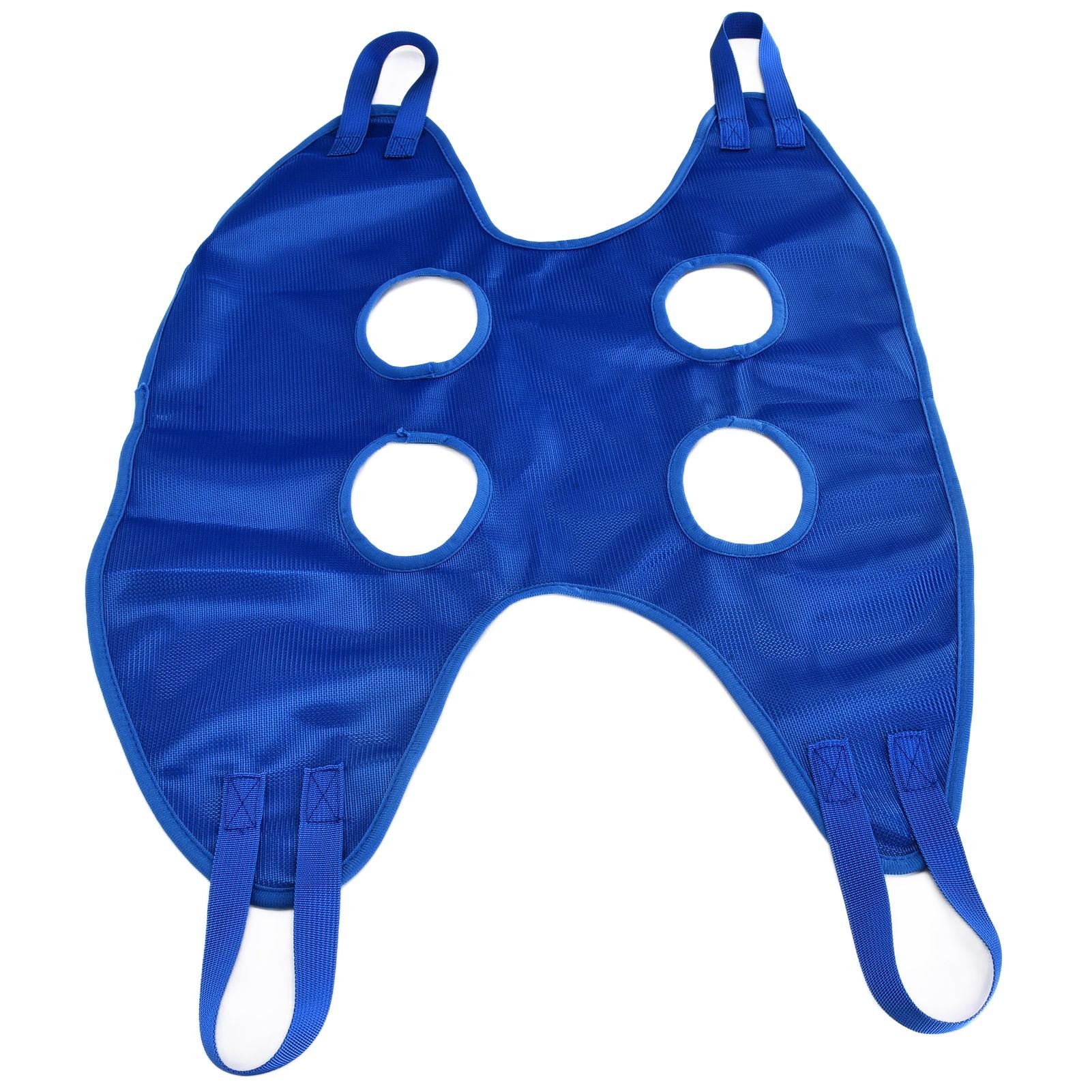 Dog Grooming Sling Multifunctional Pet Grooming Hammock Helper for Bathing Washing Grooming and Trimming NailBlue L