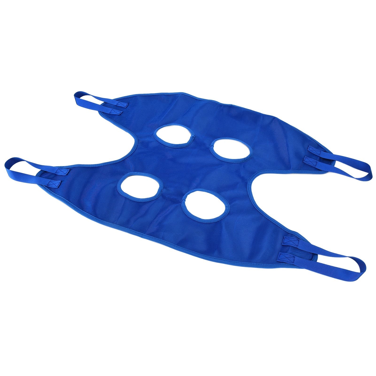 Dog Grooming Sling Multifunctional Pet Grooming Hammock Helper for Bathing Washing Grooming and Trimming NailBlue L