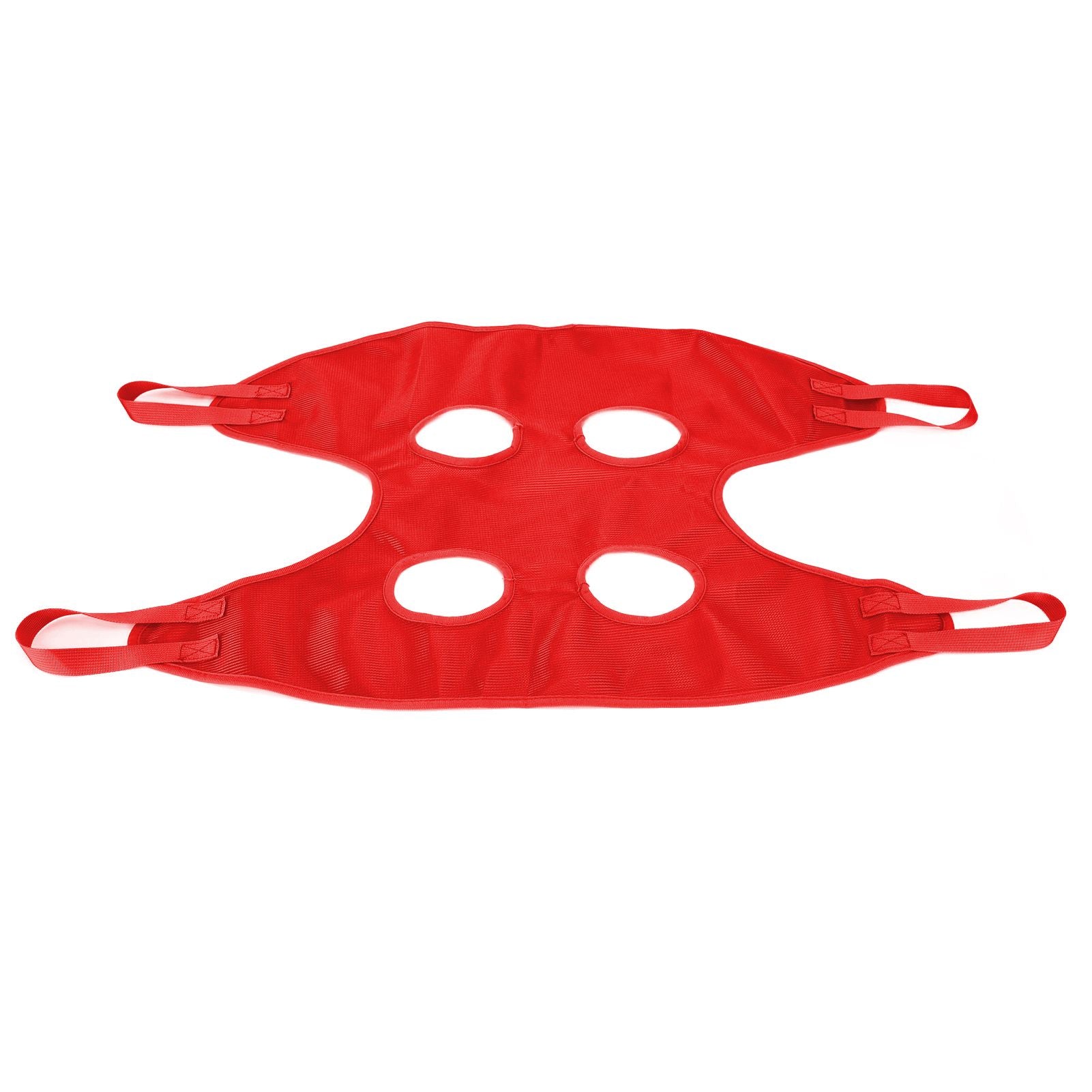 Dog Grooming Sling Multifunctional Pet Grooming Hammock Helper for Bathing Washing Grooming and Trimming NailRed M