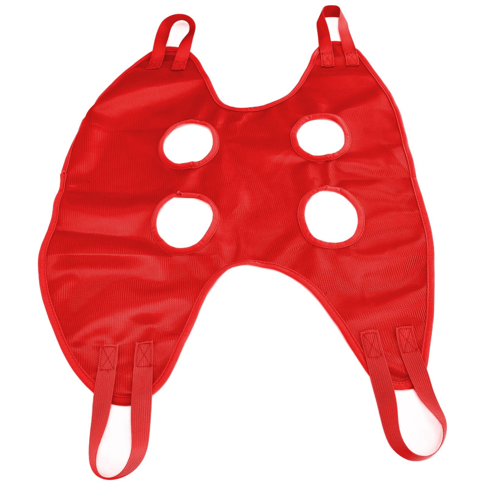 Dog Grooming Sling Multifunctional Pet Grooming Hammock Helper for Bathing Washing Grooming and Trimming NailRed M