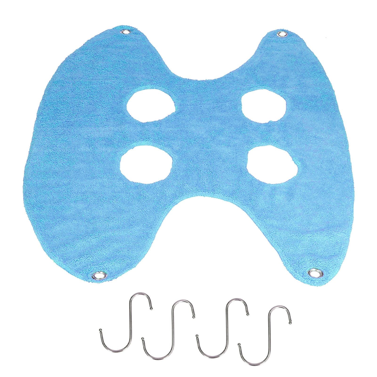 Pet Grooming Sling Dog Grooming Sling Hammock Helper for Bathing Washing Nail ClippingS Blue