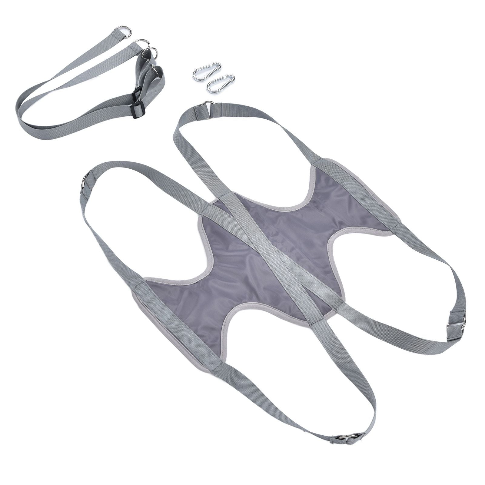 Pet Grooming Hammock Breathable Soft M Size Hammock Restraint Bag for Dogs Cats Nail Clipper Bathing Teeth Ears CleaningGray