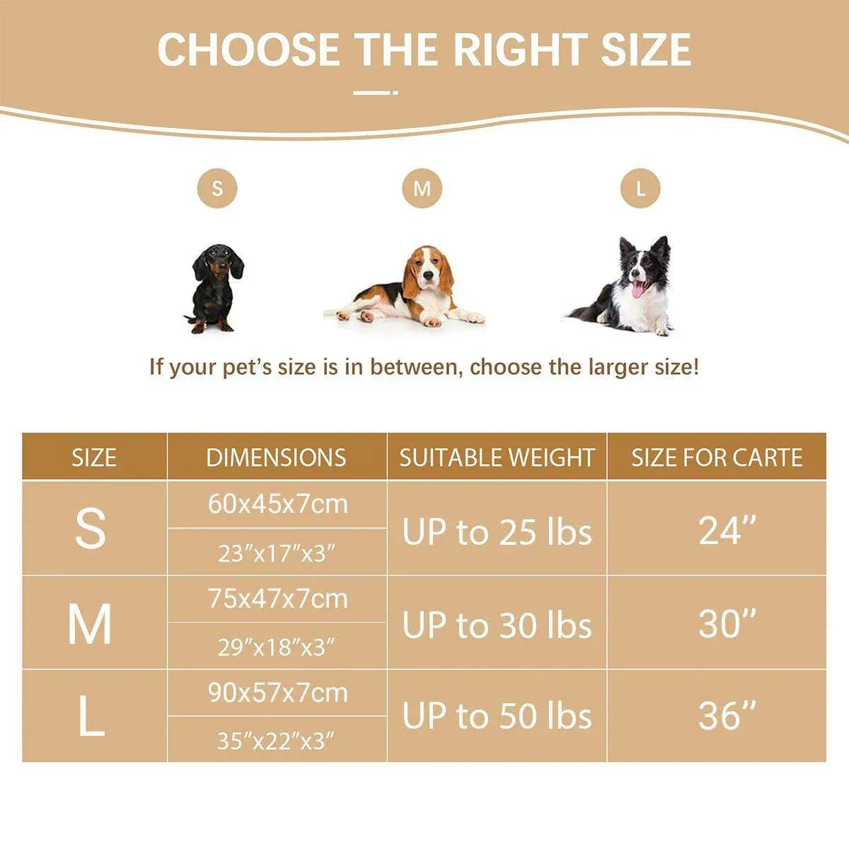 Removable Washable Waterproof Pet Mattress Anti-Bite Cushion Sleeping Dog Mat - 90x57x7cm