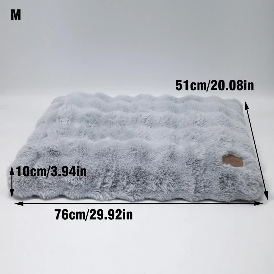 Comfortable Pet Bed with Removable Cover and Anti Skid Base(Medium)