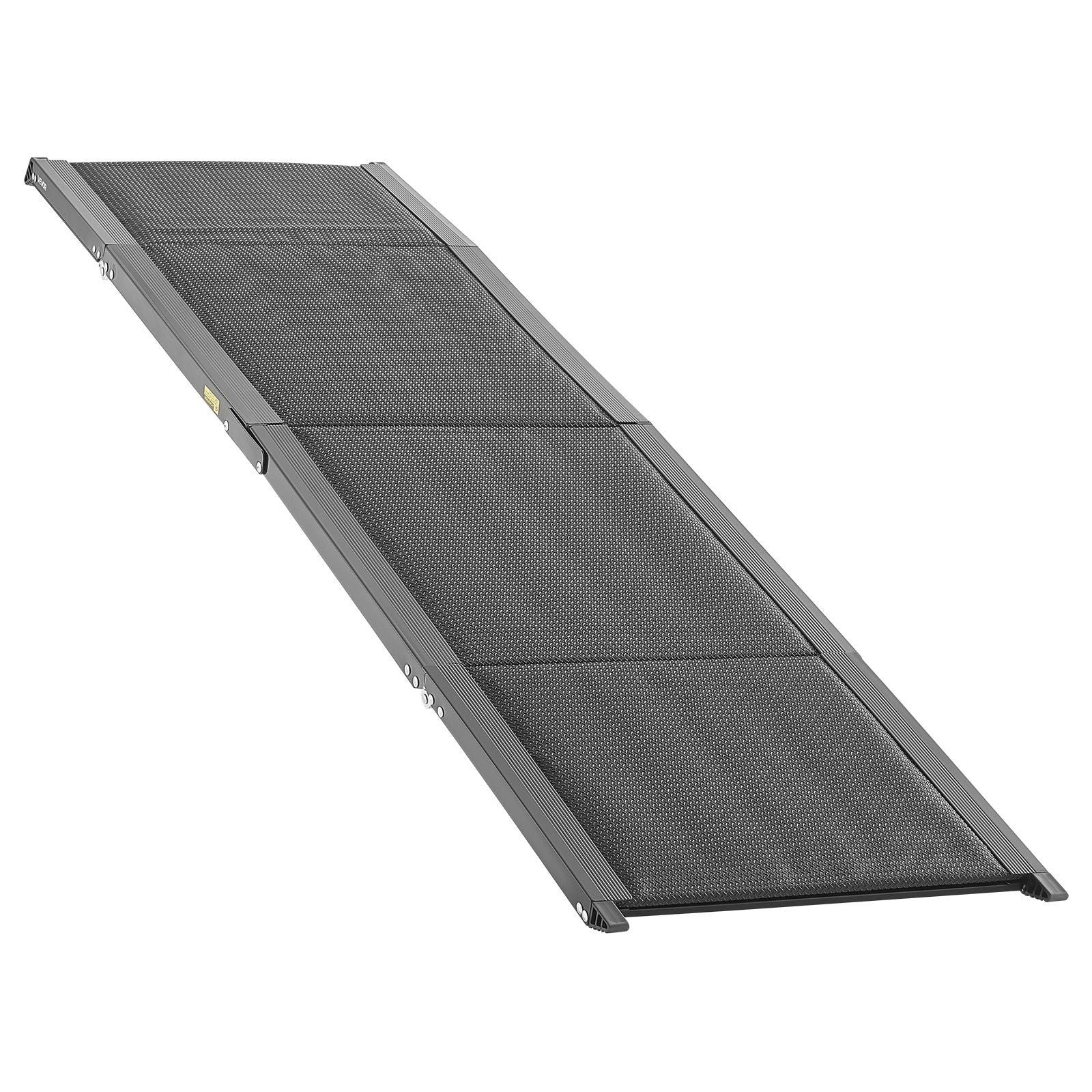 Dog Ramp for Cars, 1800 × 508 mm, Folding Pet Ramps for Medium & Large Dogs up to 113 kg, Pet Stair Ramp with Non-Slip Oxford Fabric Surface, Portable Outdoor Dog Car Ramps for SUV & Truck
