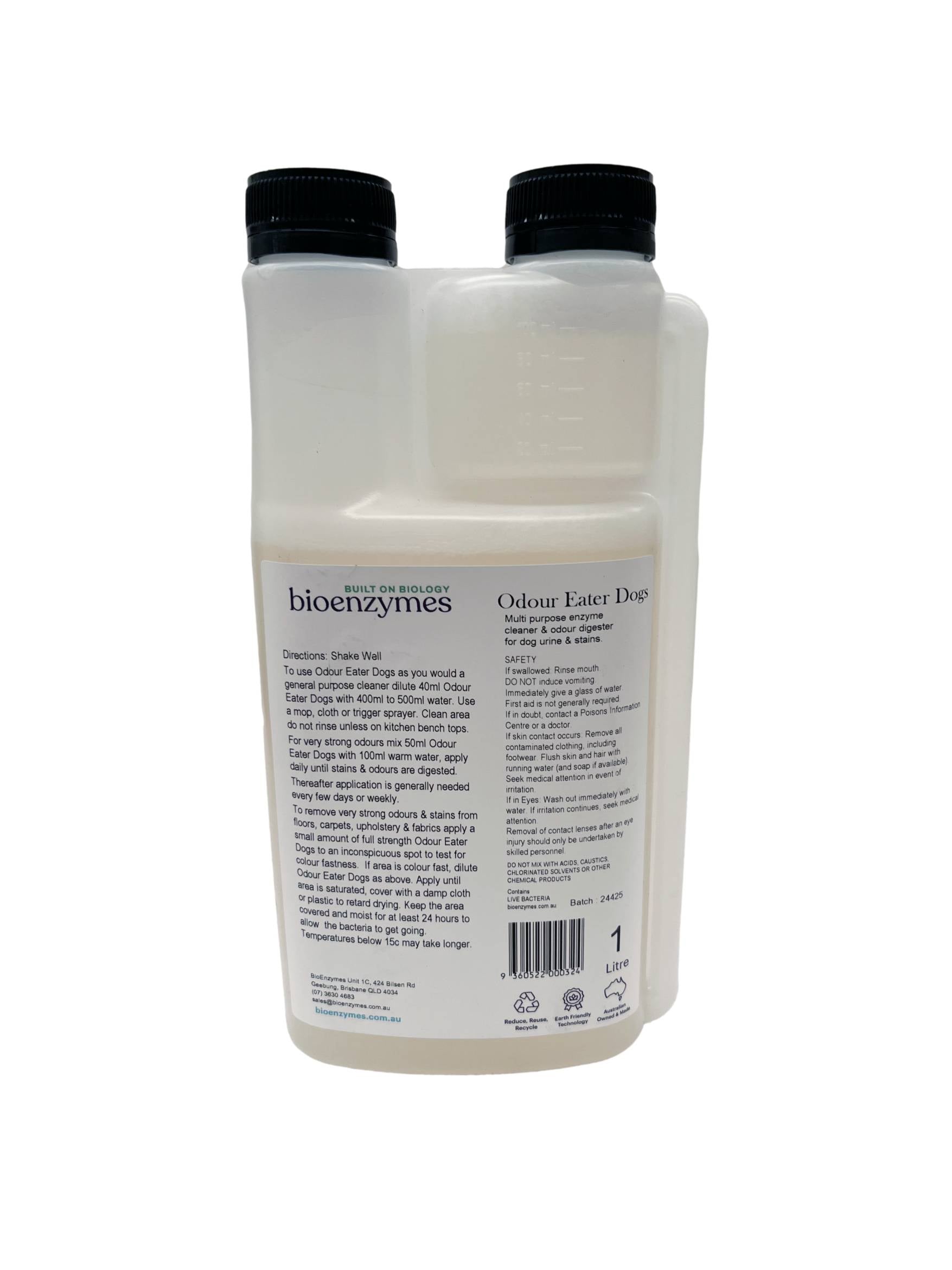 Bio Enzymes - Eco DOG Enzyme Cleaner for Odour, Urine & Stains