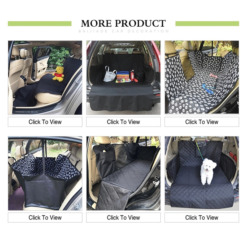 Pet Car Dog Seat Cover Hammock Non-Slip Waterproof Backseat Dirty Prot Petsby | Pet Essentials