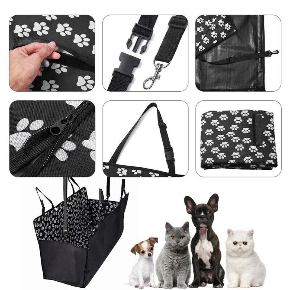 Pet Car Dog Seat Cover Hammock Non-Slip Waterproof Backseat Dirty Prot Petsby | Pet Essentials