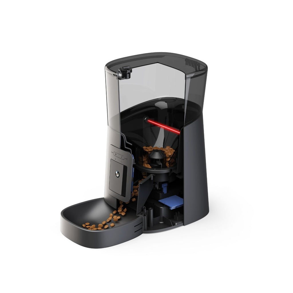 Floofi Smart Pet Feeder with Camera - Black