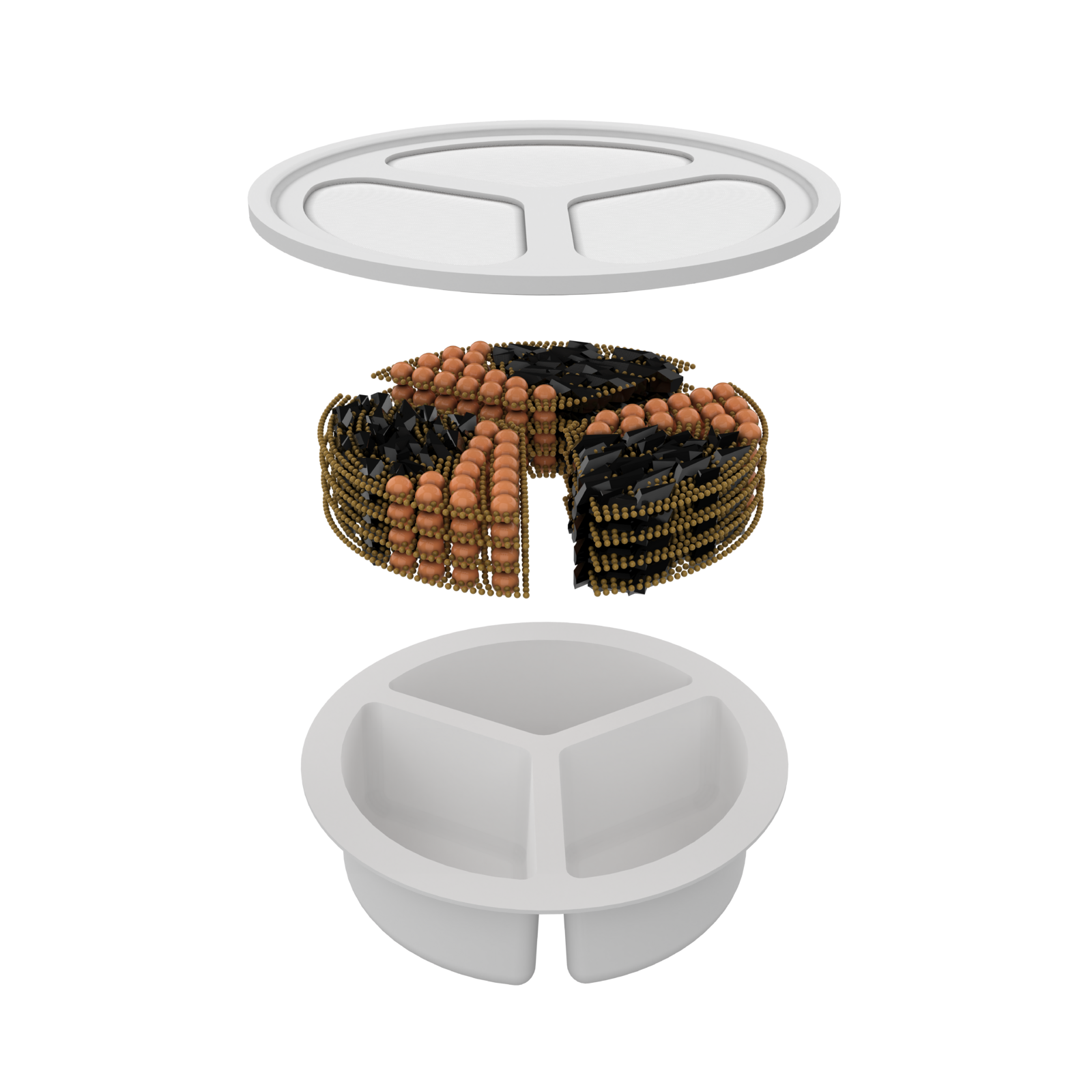 YES4PETS 8 x Pet Dog Cat Fountain Filter Replacement Activated Carbon Ion Exchange Resin Triple Filtration System Automatic Water Dispenser Compatible