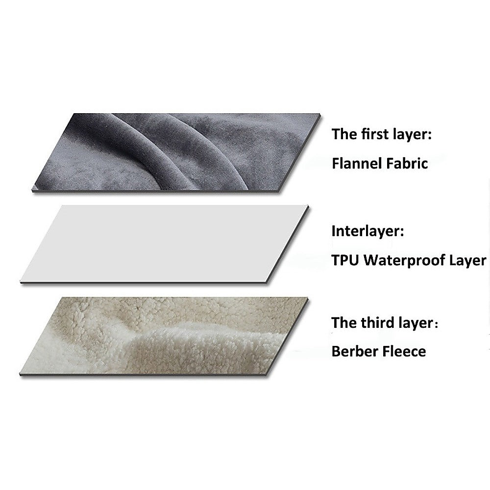 Premium Waterproof Reversible Pet Dog Blanket Bed Protects Couch Bed f Petsby | Pet Essentials