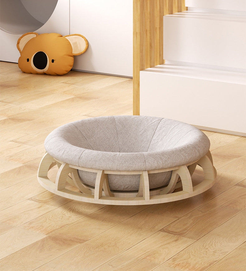 Gyro Round Cat Nest Bed