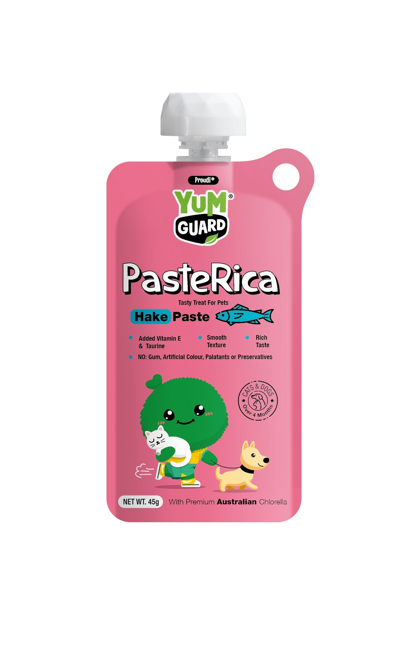 Yumguard Paste Rica Dog & Cat Treat - Hake 45g