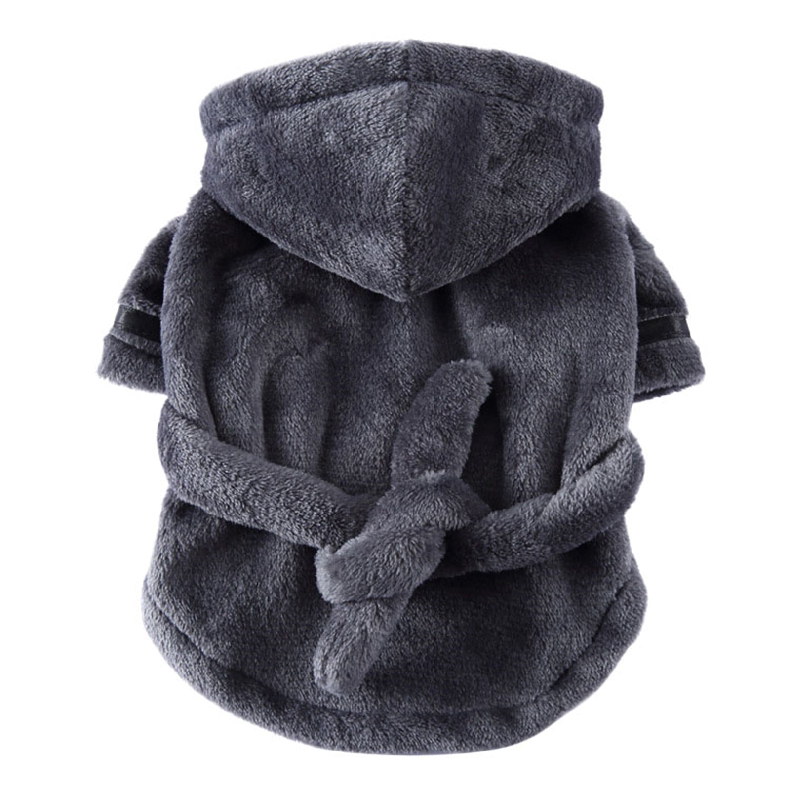LGCASL Pet Bathrobes, Pajamas Clearance! Dog Cat Bathrobe Pet Clothes Hotel Bath Towel Pet Bathrobe Nightgown Pajamas (Army Green, L) XL Grey