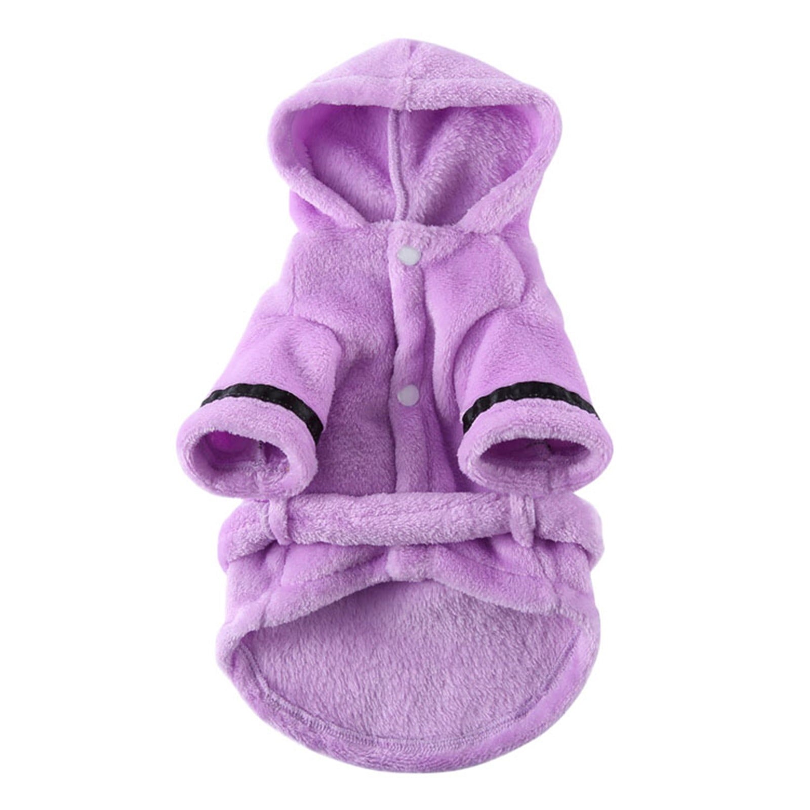 LGCASL Pet Bathrobes, Pajamas Clearance! Dog Cat Bathrobe Pet Clothes Hotel Bath Towel Pet Bathrobe Nightgown Pajamas (Army Green, L) M Purple
