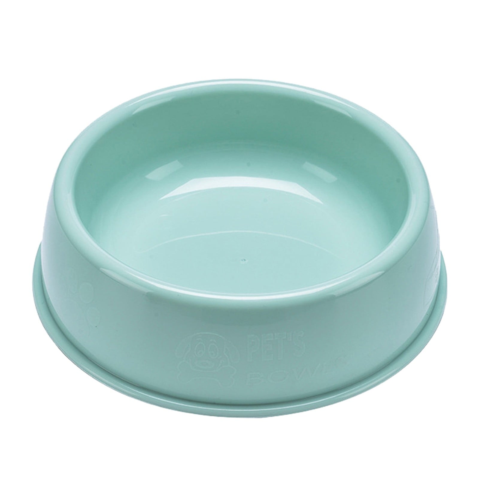 Plastic Dog Bowl,Non Slip Candy Color Plastic Pet Food Bowl,Shallow Cat Food Dish ,Reusable Pet Food And Water Bowl,Puppy Cat Animal Feeding Bowls ,Pet Food Container Storage Easy To Clean 8.27" x 2.28" x 7.09" Pink
