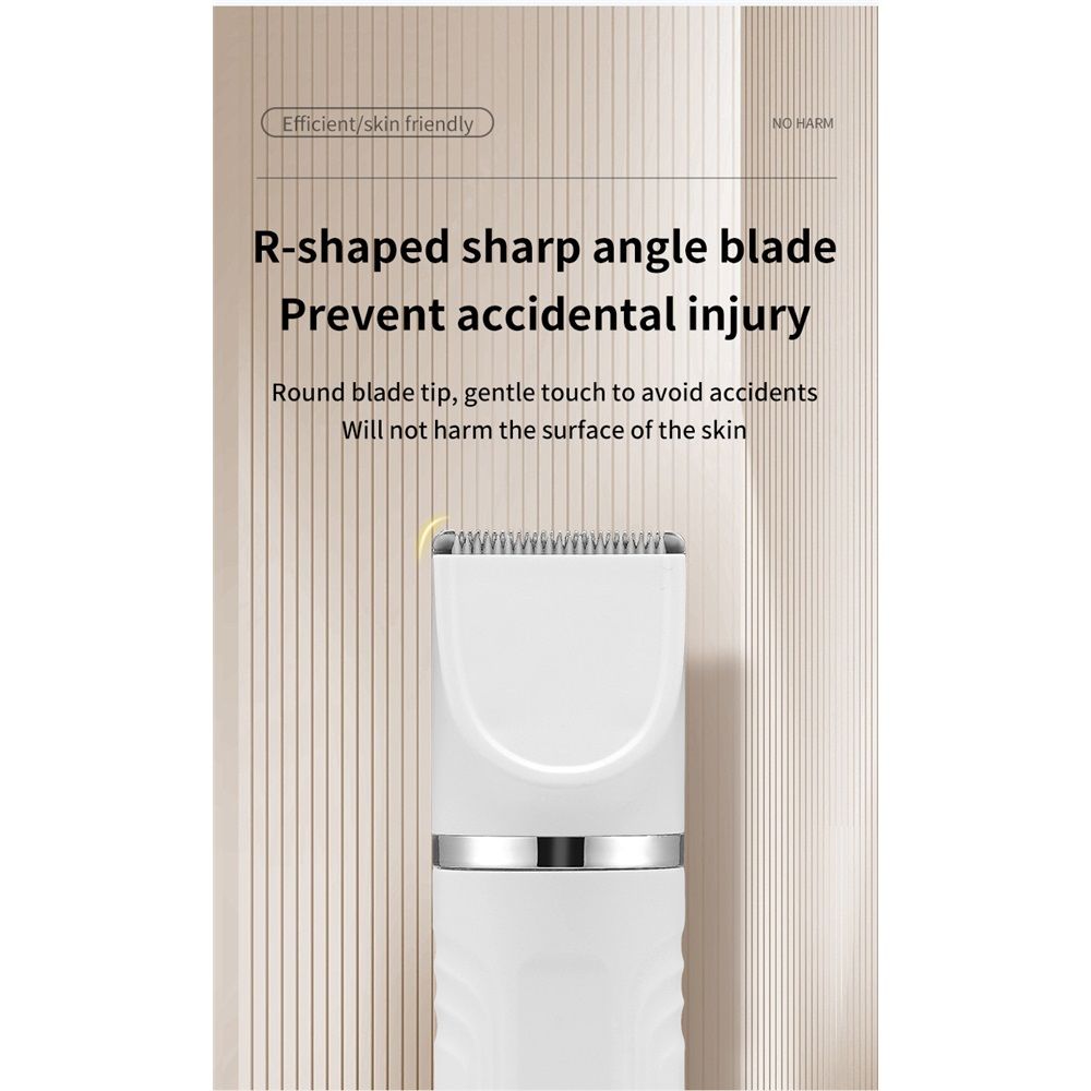 Dog Clippers Grooming Kit Hair Clipper-Low Noise Paw Trimmer- Rechargeable - Cordless Quiet Nail Grinder Shaver for Cats and Other Pets