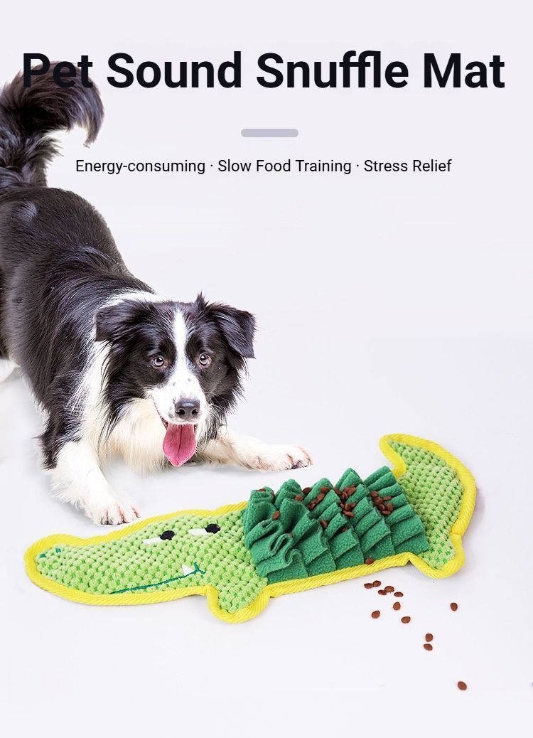 Dog Snuffle Mat for Foraging and Enrichment hedgehog