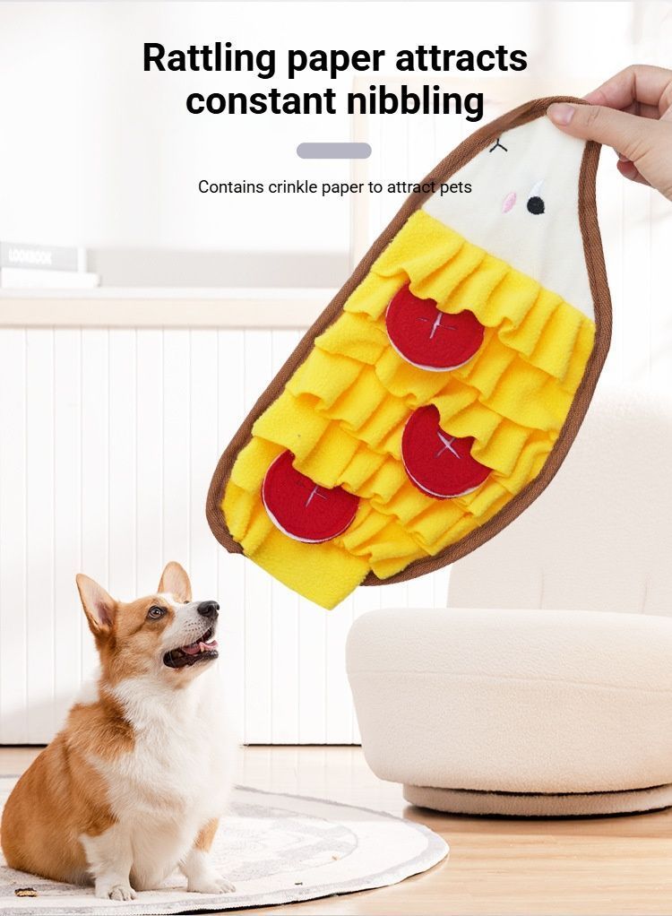 Dog Snuffle Mat for Foraging and Enrichment hedgehog