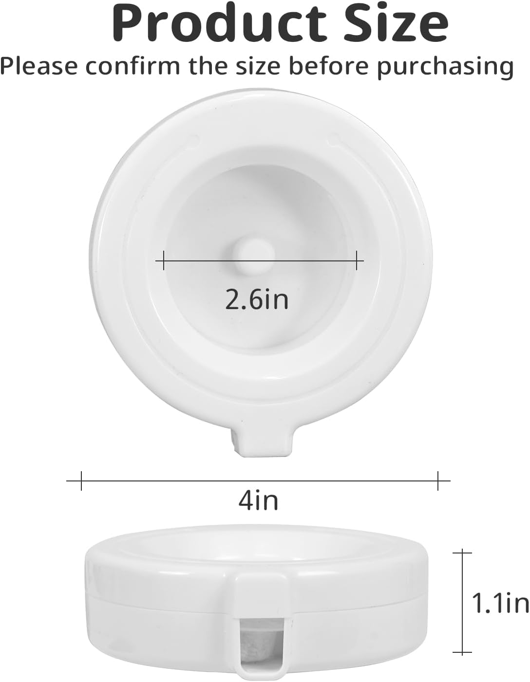 8Pcs Gravity Pet Water Fountain Filters, Automatic Pet Waterer Replacement Filters for 3.6L/4.6L/6L/8L Dog Water Dispenser(8 Filters with 1Brush)