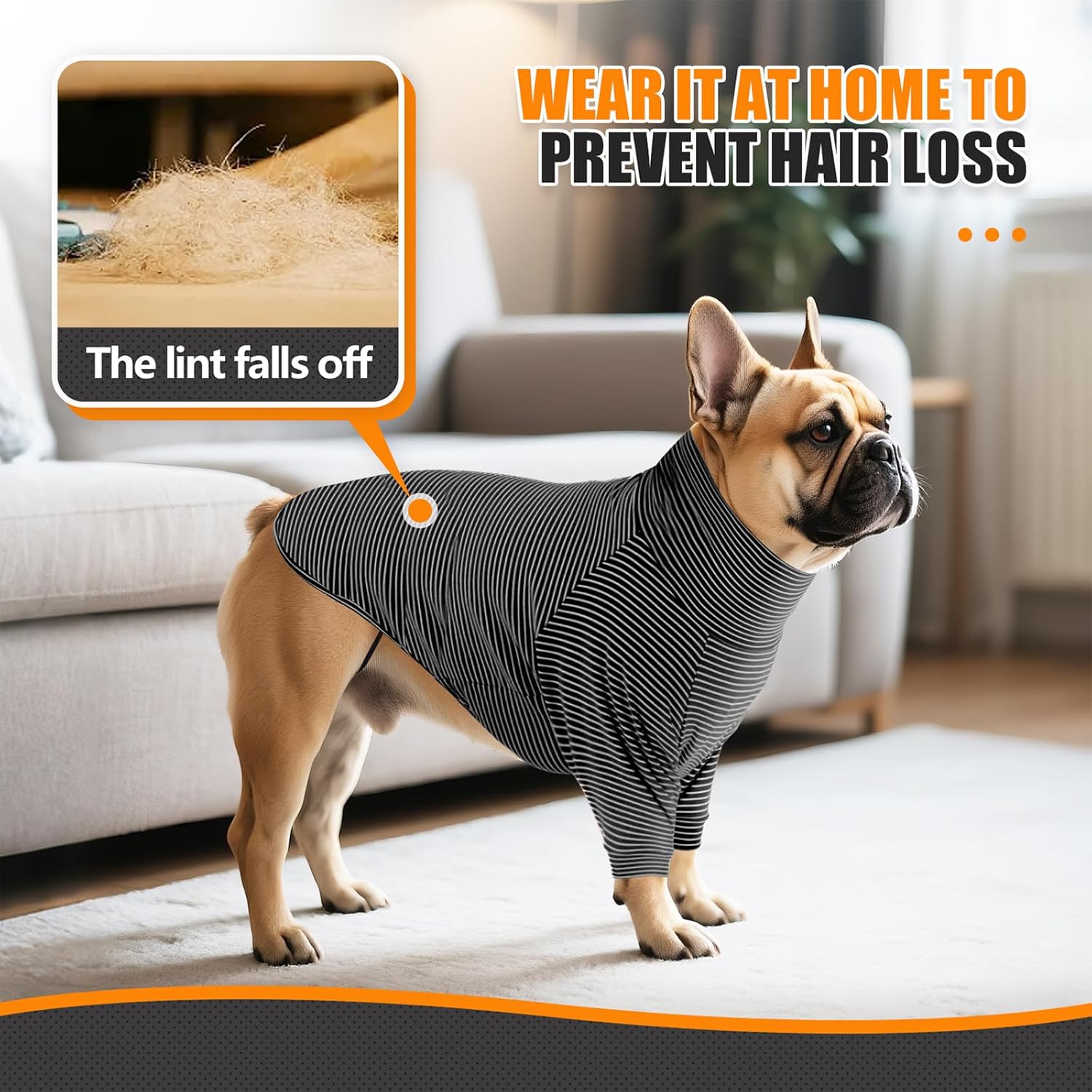 Recovery Suit for Dogs After Surgery Female Male Dog Onesie Neuter Spay Body Suit with Sleeve for Small Medium Large Dogs, Pet Pajama Clothes Anti Licking Surgical Wound Cone Alternative Black