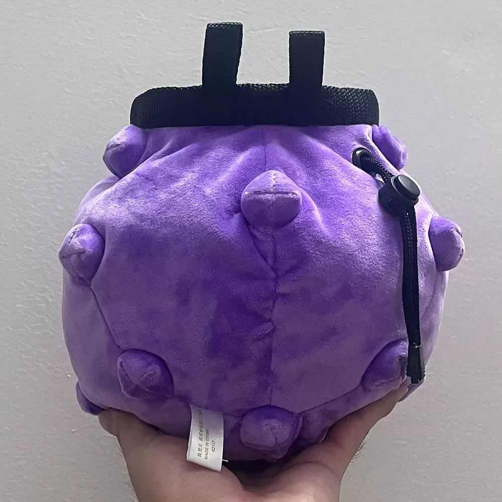 Koffing Chalk Bag Rock Climbing Chalk Bag For Bouldering Gym Indoor & Outdoor Climbing with Adjustable Belt