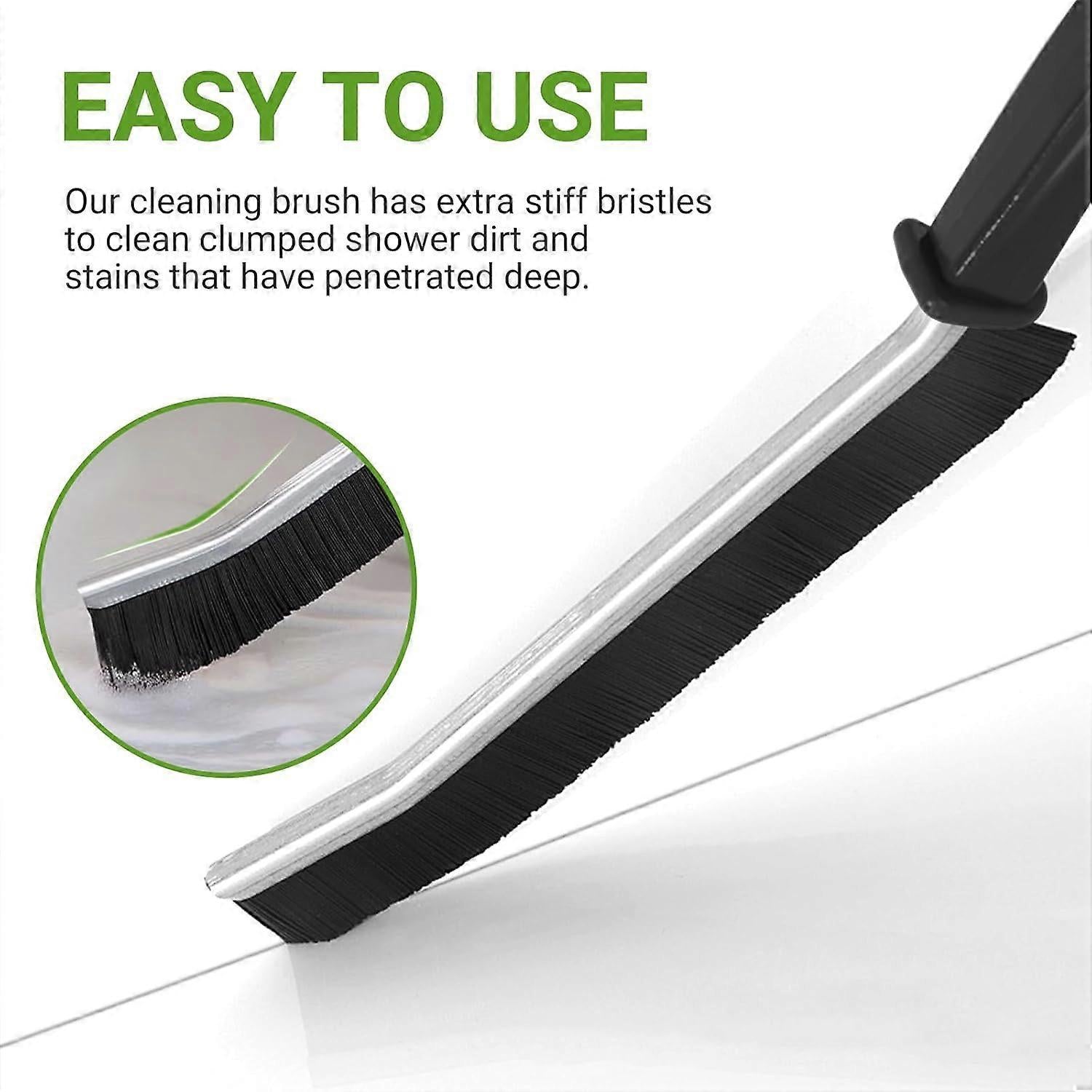 4pcs Gap Cleaning Brushes for Tile, Window & Groove Joints