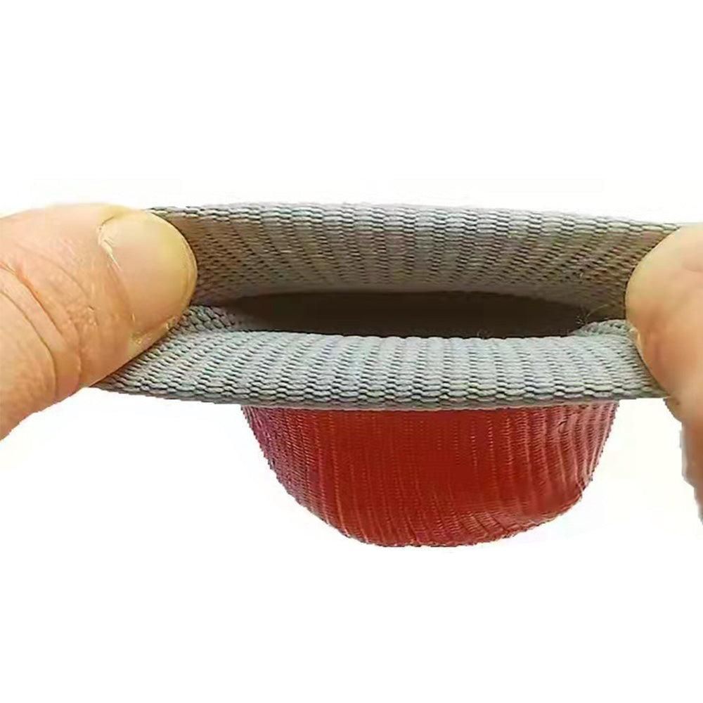 Waterproof Anti Slip Pet Shoes with Rubber Sole for Indoor and Outdoor Use Red - XL