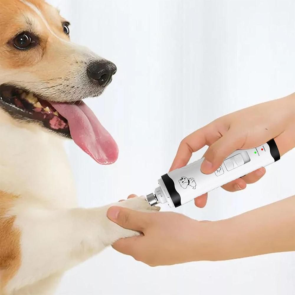 Electric Dog Nail Grinder - M3 Rechargeable Pet Nail Trimmer Grooming Tool