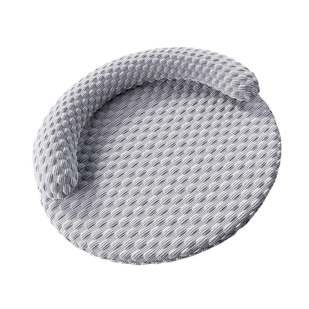 Washable Cooling Pet Bed with Removable Cover for Dogs & Cats - Dark Gray - XL