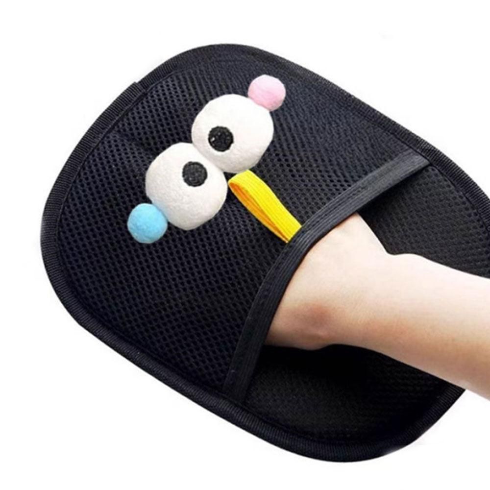 2PCS Static Removal Pet Hair Gloves - Grooming Gloves for Dogs and Cats Indoor Use