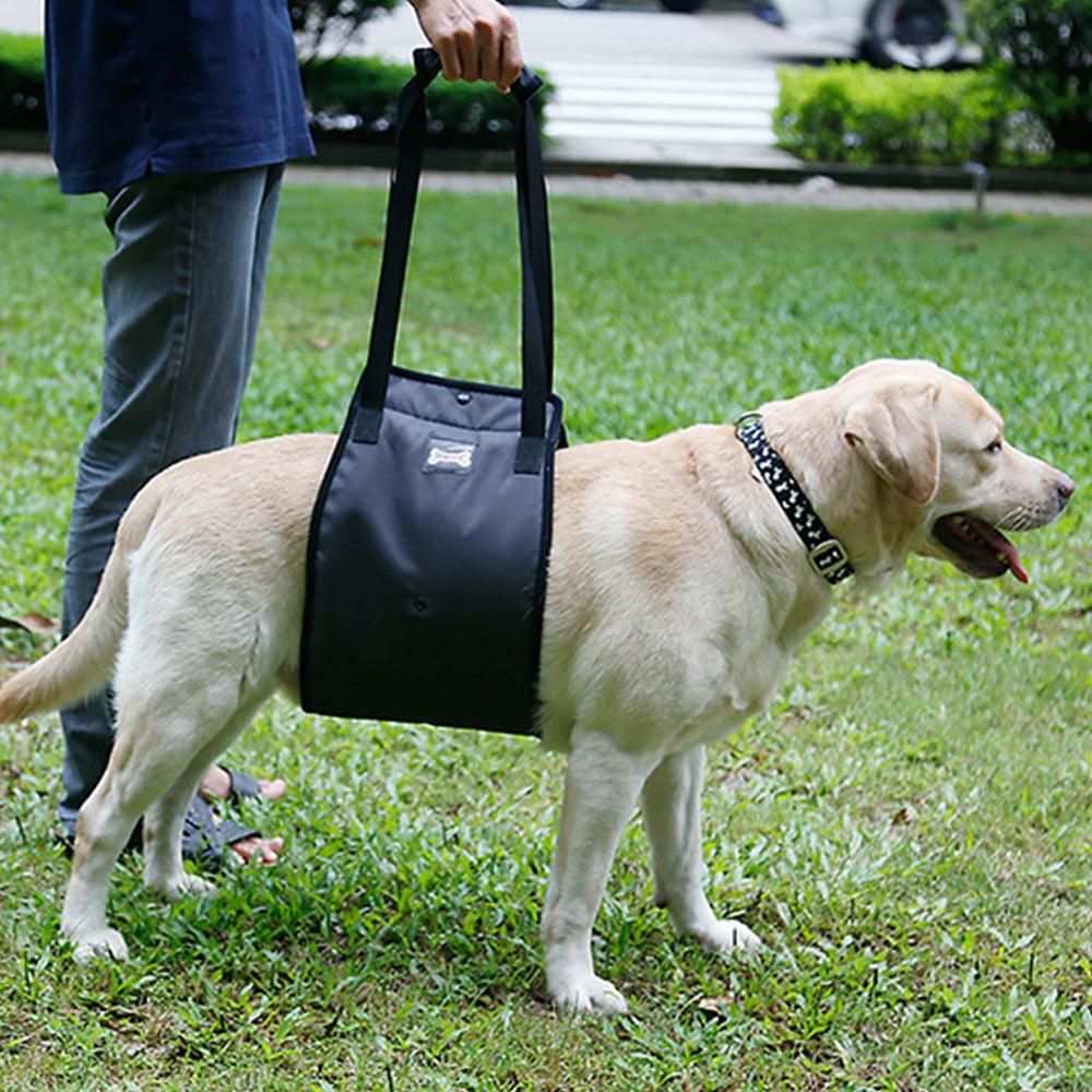 Pet Dog Support Harness Walking Vest Dog Sling Support Sling Gray - XL