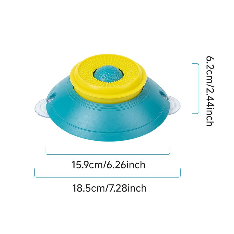Slow Feeder Lick Bowl, Universal for Cats and Dogs, a Fun and Stimulating Feeding Tool - Red