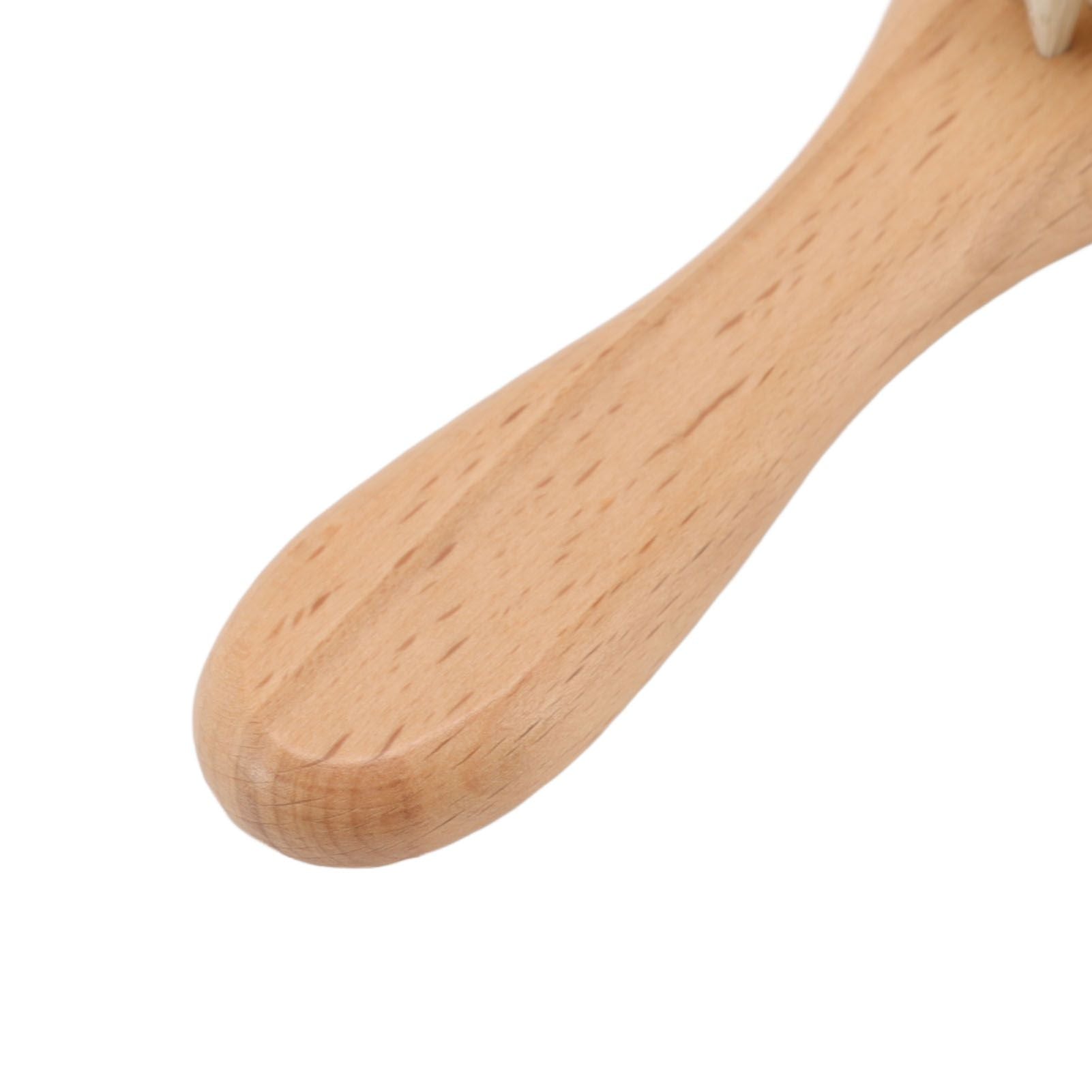 Baby Hair Wool Brush Soft Bristles Styling Beard Brush Baby Bathing Cleaning Nursing Wooden Comb Brush