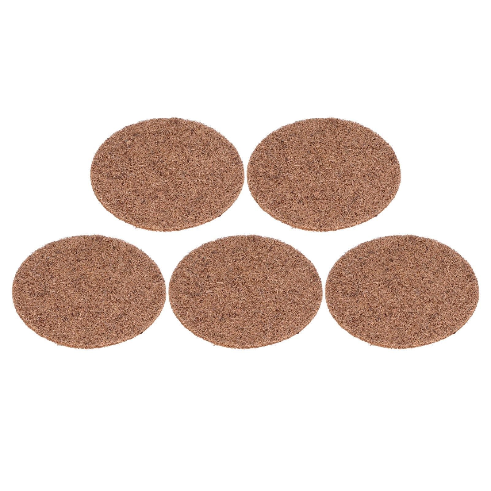 5pcs Bird Eggs Mat Reed Leaves Material Wear Resistance Soft Comfortable Bird Nesting Pads for Small Furry Pets