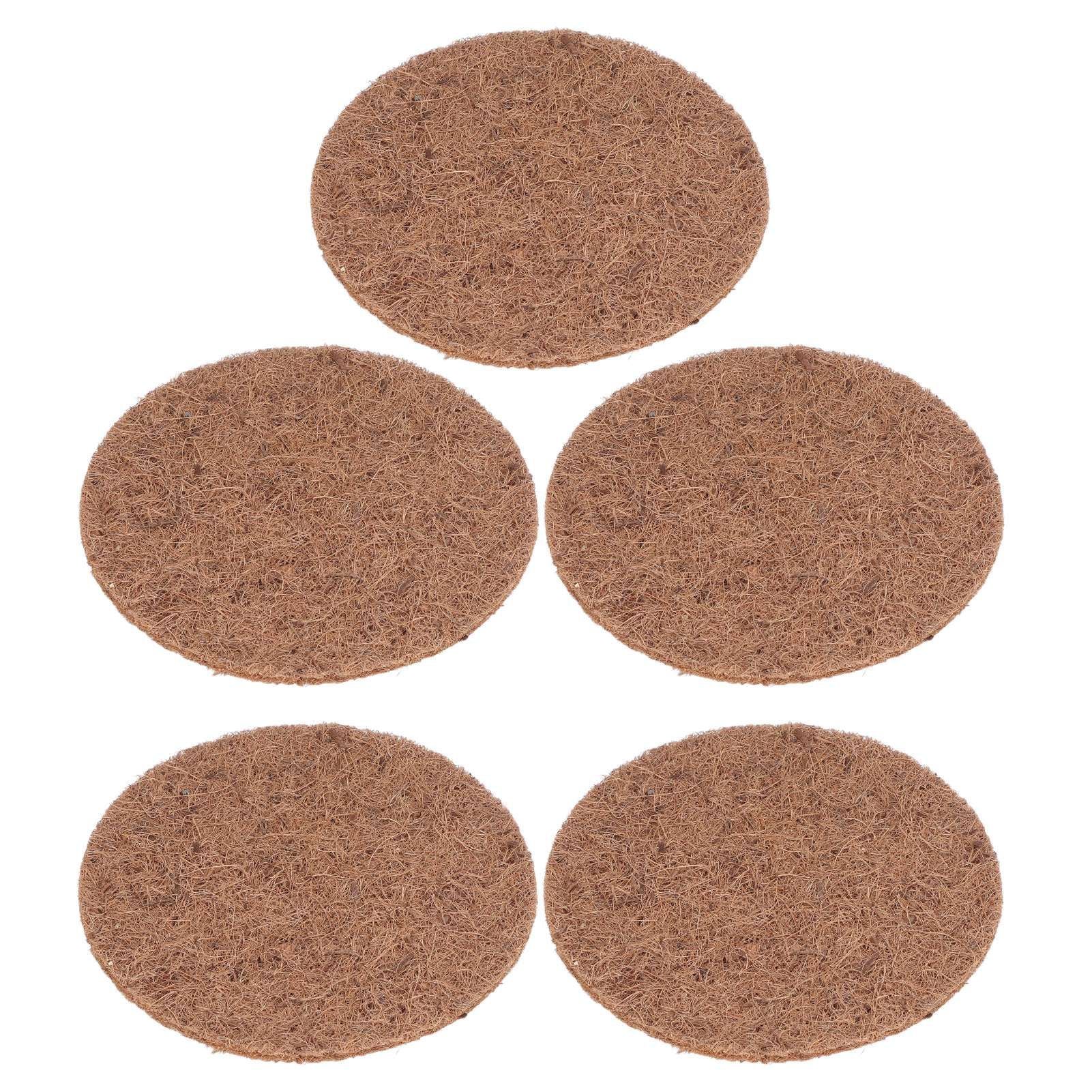 5pcs Bird Eggs Mat Reed Leaves Material Wear Resistance Soft Comfortable Bird Nesting Pads for Small Furry Pets