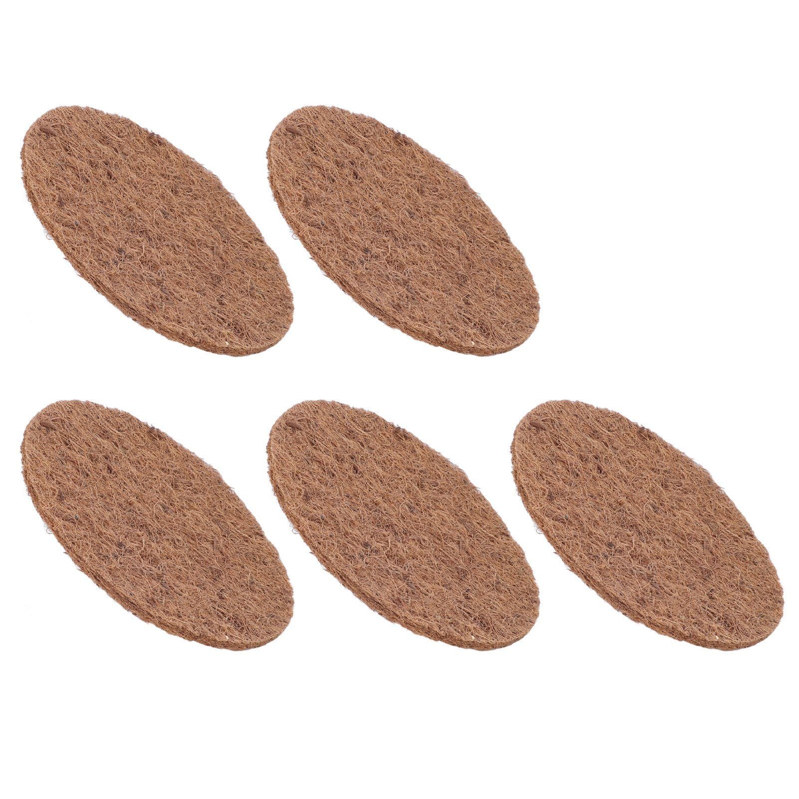 5pcs Bird Eggs Mat Reed Leaves Material Wear Resistance Soft Comfortable Bird Nesting Pads for Small Furry Pets