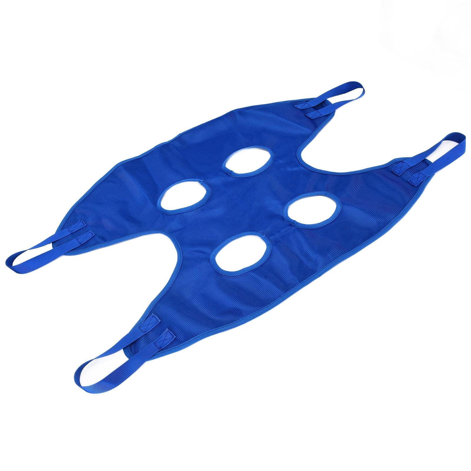 Dog Grooming Sling Multifunctional Pet Grooming Hammock Helper for Bathing Washing Grooming and Trimming NailBlue M